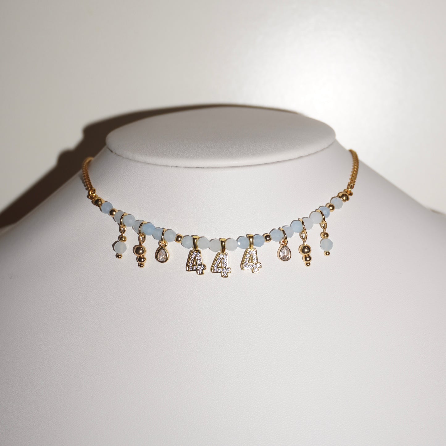 444 | Aquamarin Kette