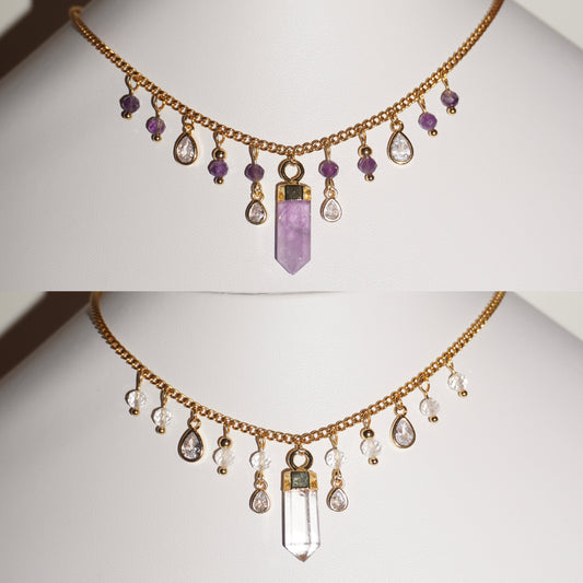 Witch | Bergkristall oder Amethyst